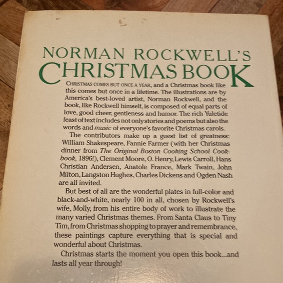 Norman Rockwell Christmas book - Picture 3 of 13
